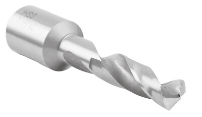 1/2'' Drill Dia., 2'' Cutting Depth HSS Fully Ground Drill with 3/4'', Weldon Shank