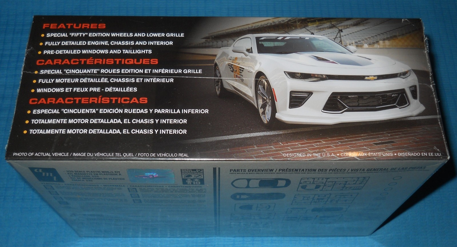AMT 2017 Camaro-Indy 500 Special Edition-NEW 1/25 Kit-FS -Model Car Swap Meet
