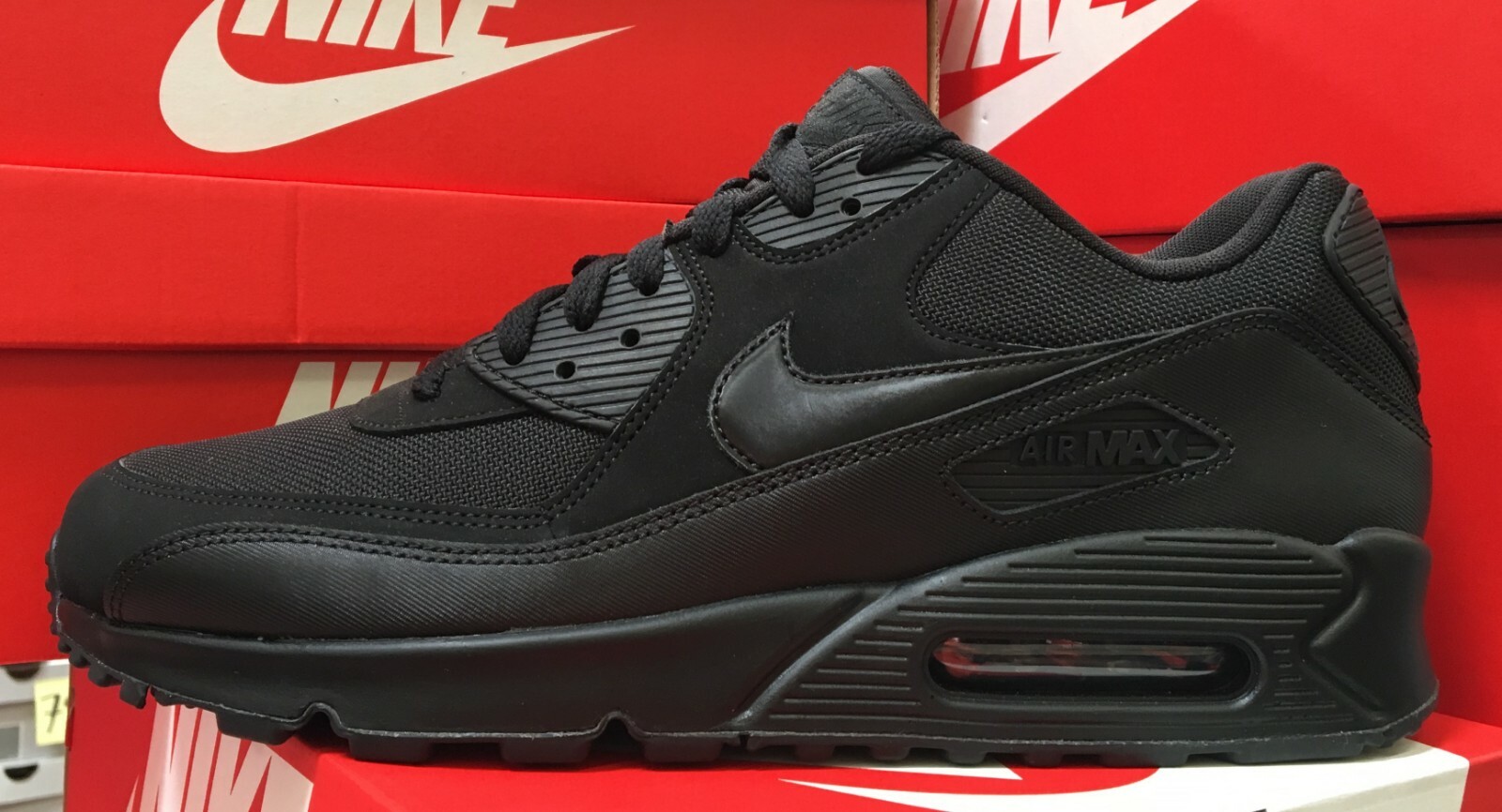 Nike Air Max 90 Essential Mens 537384 083 Grey Black Running Buy Nike Air Max 90 Essential 083 537384 083 Online | at