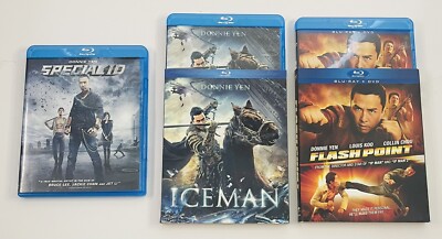 Flash Point, Iceman, Special ID (Blu-ray) Lot 3-Movie Collection