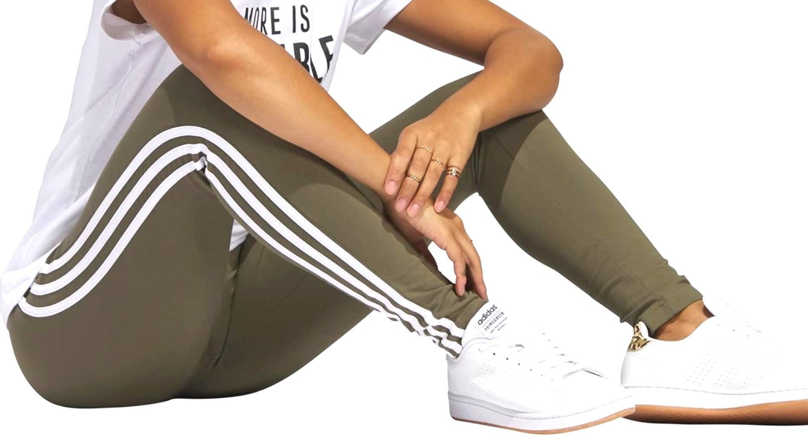 NEW ADIDAS ORIGINALS WOMENS 3 STRIPES TREFOIL LEGGINGS