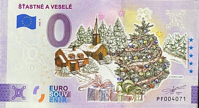 BILLET 0 EURO STASTNE A VESELE  COULEUR 2022  NUMERO DIVERS