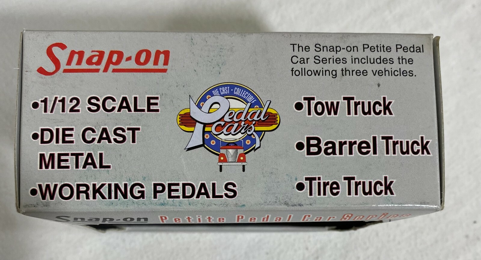Snap On 1/12 Scale Die Cast Petite Pedal Car Tow Truck 1940's