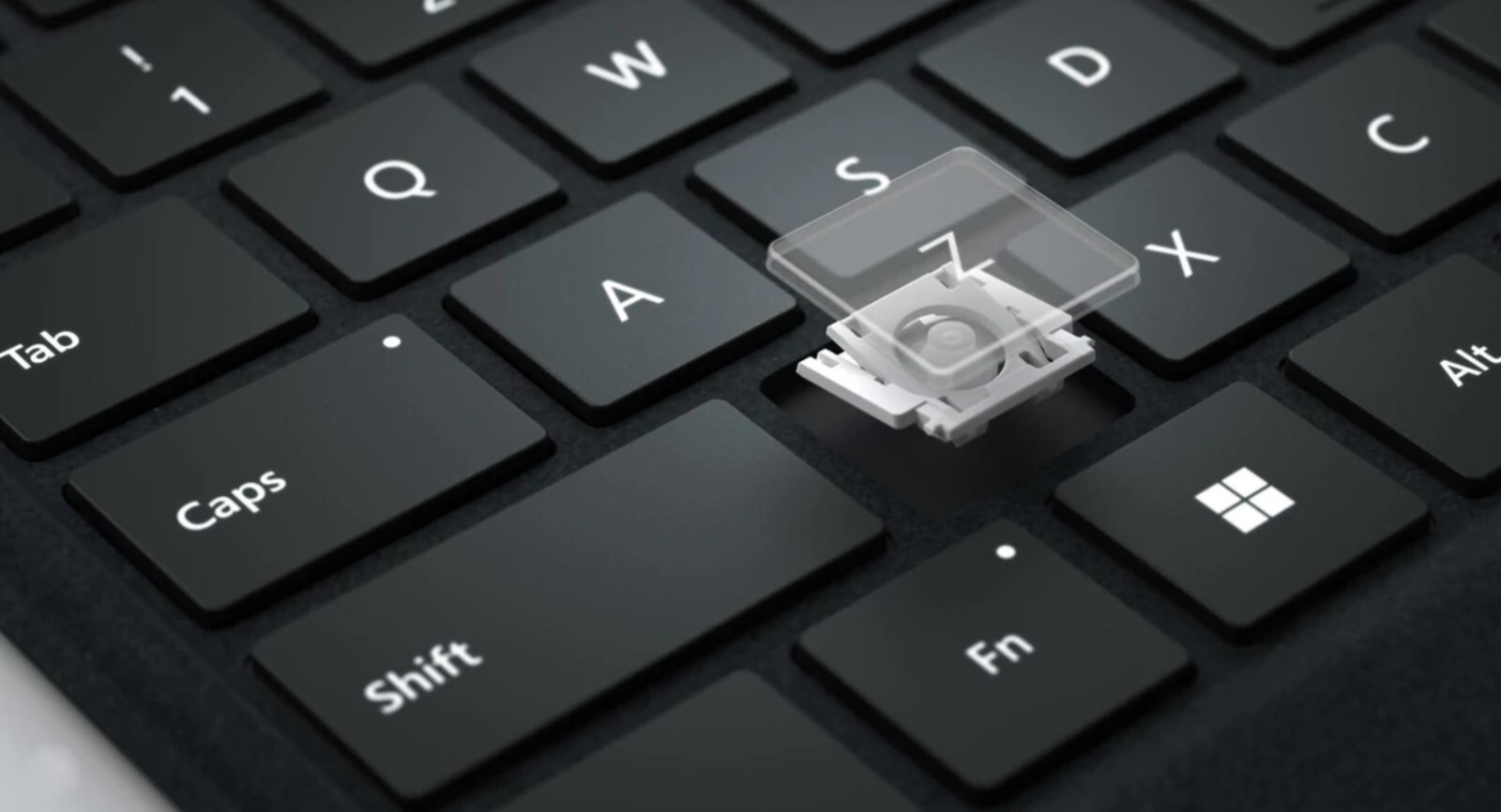 Single Keycap Repair Kit - Black - Surface Laptop 6, 5, 4