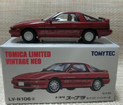 Mini Car Tomica TL Vintage LV-N106a Supra 3.0GT Twin Turbo