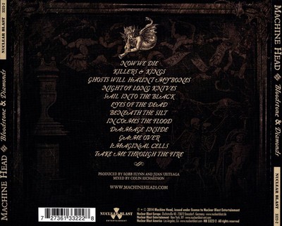 MACHINE HEAD BLOODSTONE & DIAMONDS NEW CD