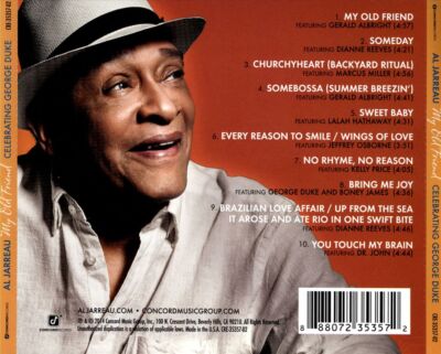 AL JARREAU - MY OLD FRIEND: CELEBRATING GEORGE DUKE NEW CD