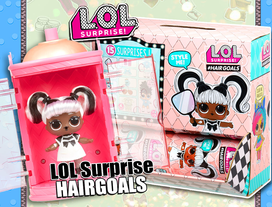 LOL Surprise Doll Hairgoals • Überraschungspuppe • Echthaare, L.O.L, Kult