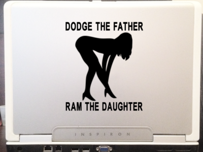 Dodge the father ram sale the daughter sticker