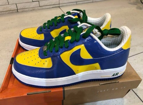 Pre-owned Nike Size Air Force Premium Brazil World Cup 2006