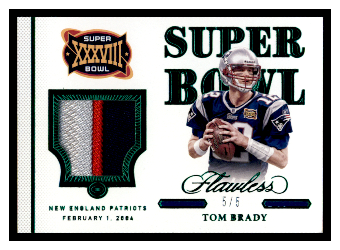 2021 Panini Flawless Tom Brady #SBS9 for sale | eBay