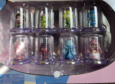 STEVEN UNIVERSE Original Minis DOMEZ 2017 SDCC Exclusive Box Full Set 8 Figures