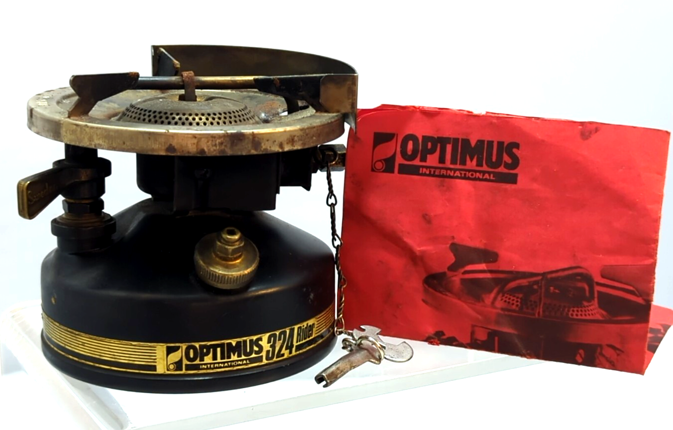 Vintage Optimus 324 Rider Camp Backpacking Stove Sweden