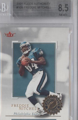 2001 Fleer Authority Freddie Mitchell #109