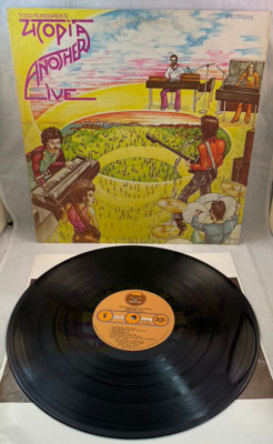 VTG Todd Rundgren ''Utopia Another Live'' LP Vinyl Record 1975 Bearsville Records