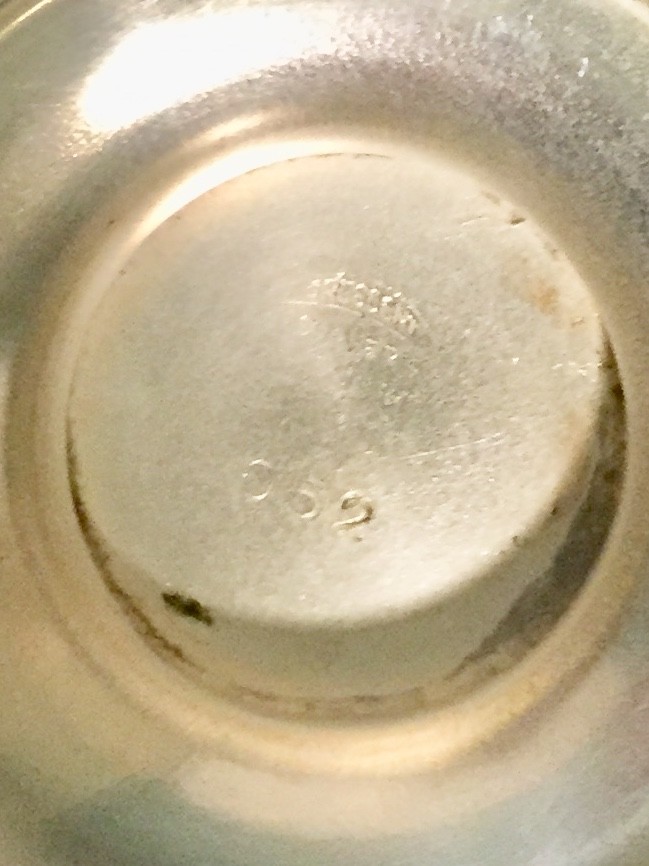 Silverplate Sugar and Creamer Set Crescent Silver Mfg. Corp. USA #052