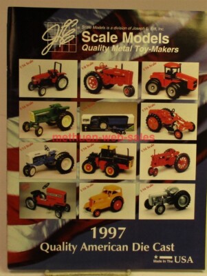 JLE Scale Models~1997~Die Cast Catalog~Tractors,Implements~Hubley Car Kits