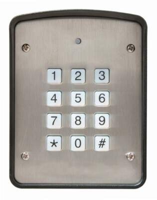 DOLKWP300318 Dual Frequency 300/318 MHz Gate Opener Wireless Keypad