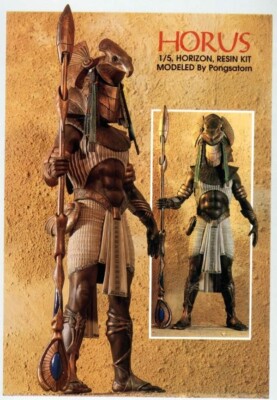 14''Star Gate HORUS Guard Sci-Fi Movies Resin Model Kit 1/5