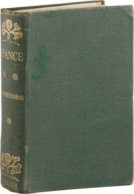 Joseph Conrad CHANCE: A TALE IN TWO PARTS - 1914 First edition, G