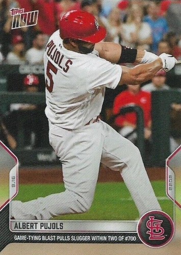 2022 Topps Now - Albert Pujols #914