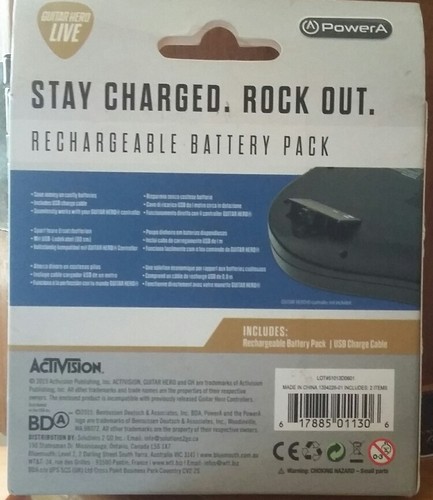 POWER A Guitar Hero Live Rechargeable Battery Pack