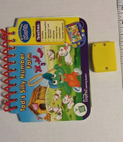 Leap Frog My First LeapPad Preschool Math Used Loose Tad's Silly Number Farm