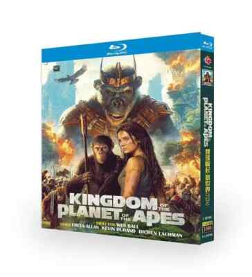 Kingdom of the Planet of the Apes:  Blu-ray Movie BD 1-Disc All Region Box Set