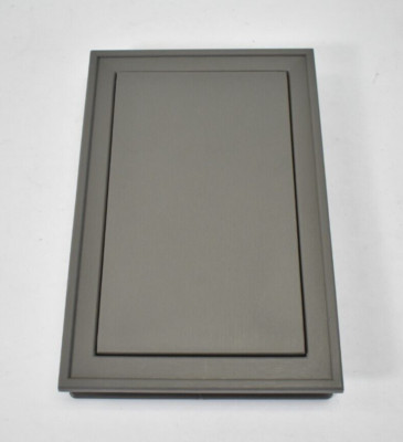 Mid-America Charcoal Smoke Vinyl Mounting Block 8-1/8'' x 12-1/16'' M00032701298