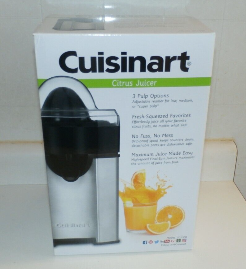 CUISINART CITRUS JUCIER - NEW IN BOX