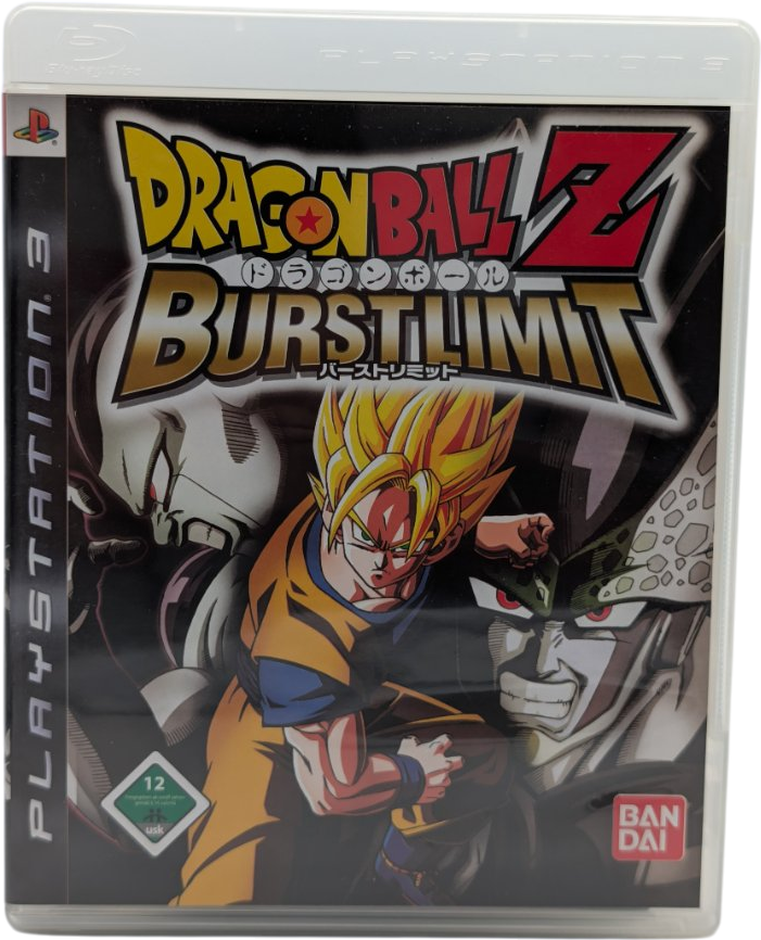 Dragon Ball Z Burst Limit PS3 PlayStation 3 Kampfspiel DBZ Spiel Guter Zustand