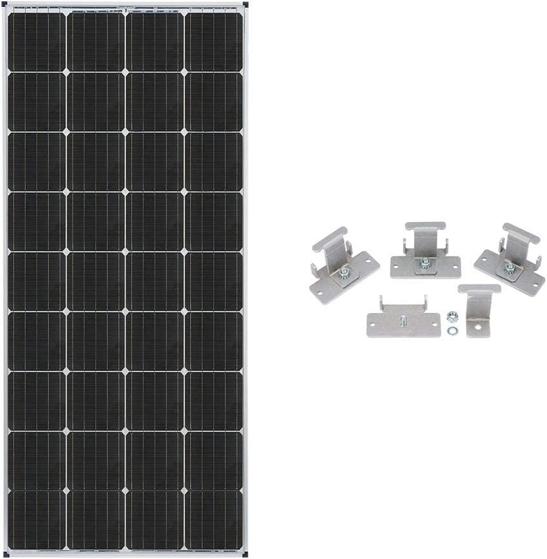 Legacy Series 170-Watt Roof Mount Solar Panel Expansion Kit. Additional Solar Po