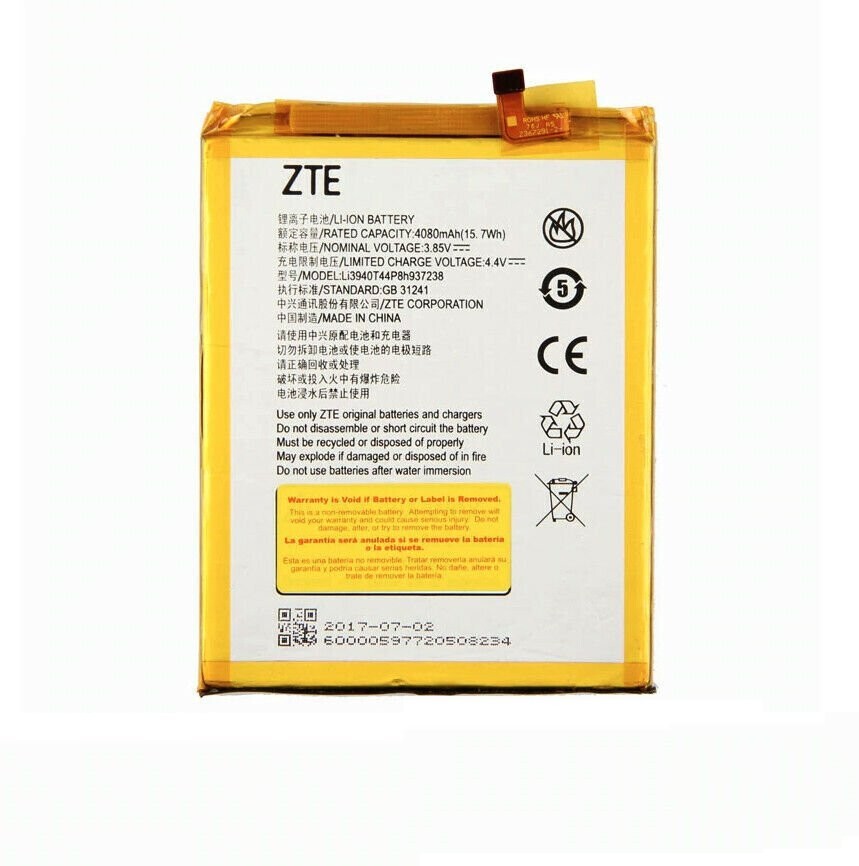 New Battery Replacement for ZTE Blade Z Max Z982