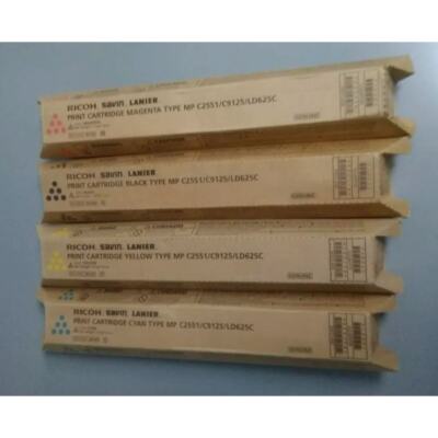 Ricoh 841586 841503 841502 841501 High Yield Toner Cartridge Set Y/M/K/C MPC2551