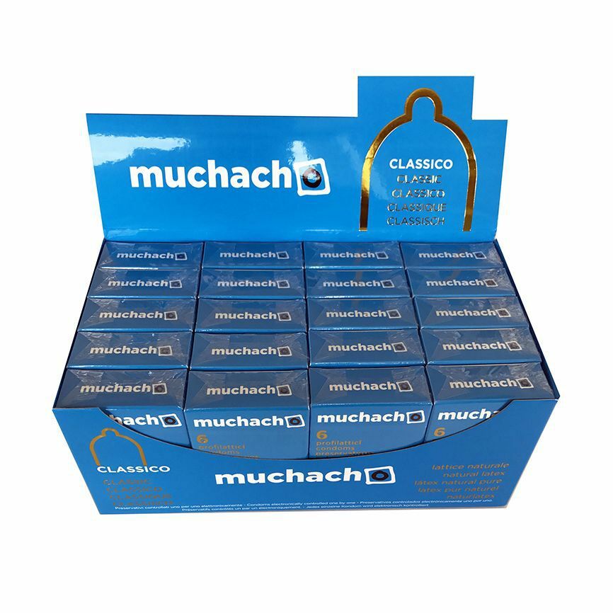 120 Preservativi Muchacho Profilattici Classici Classico 20 Scatole Da 6