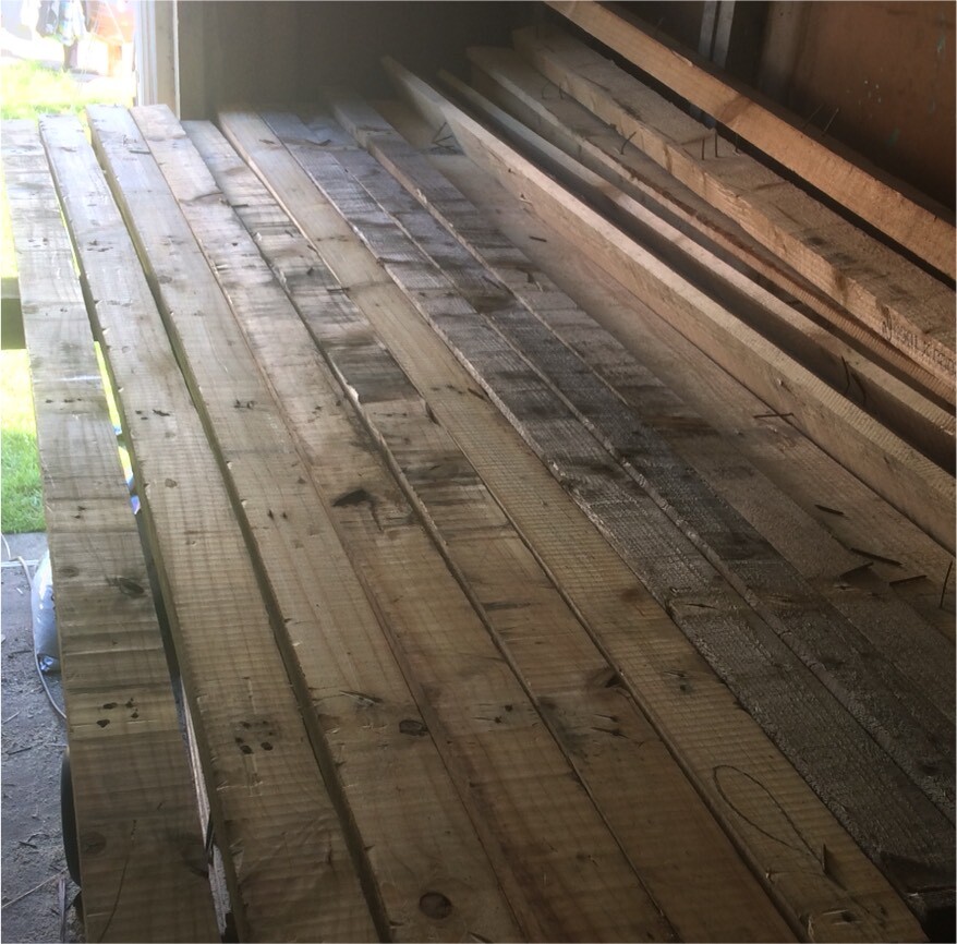 3x2 re reclaimed timber 9 x lengths @ 2.5m long ideal for 