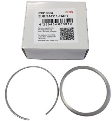 BBS PFS KIT Includes 82mm OD - 72.5mm ID Ring / 82mm Clip Fits BMW