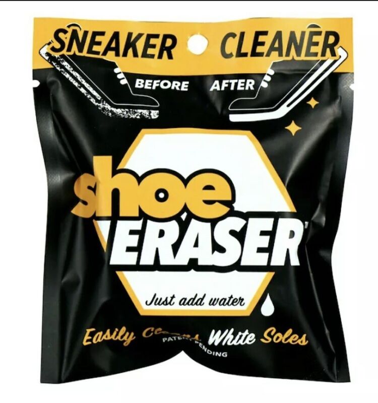 24 Pack On The go Shoe Eraser White Soles Travel Sneaker Cleaner 2.25 x 2.65 in.