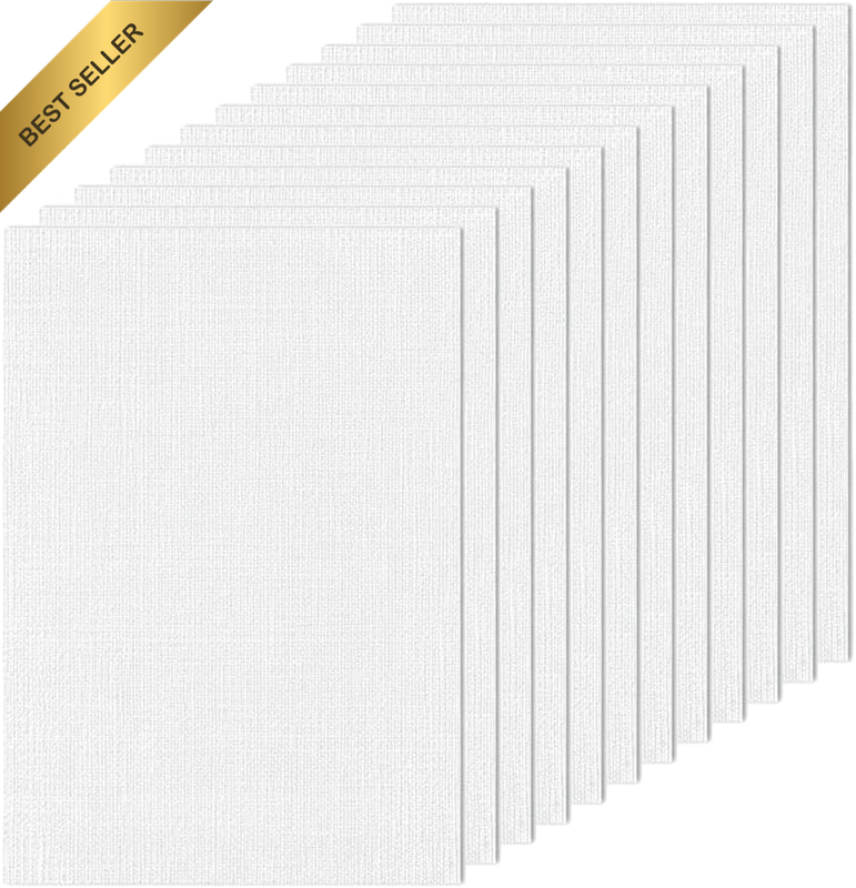 12 Pcs A4 Water Soluble Embroidery Stabilizer Paper – Printable Stick and Stitch