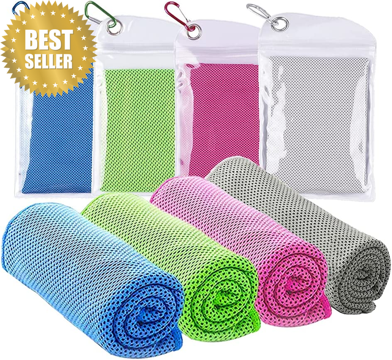4 Pcs Cooling Towel (40