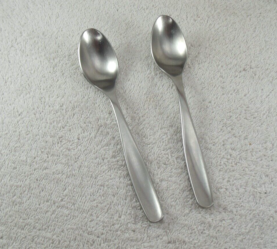 Vault Teaspoon Lot of 2 Gourmet Settings 18/10 Stainless Mat