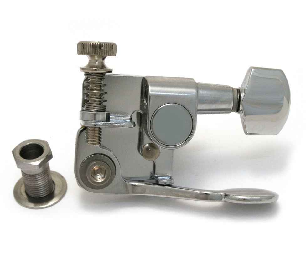 HIPSHOT GT2 Chrome Classic Sealed Drop D-TUNER Guitar