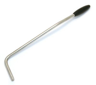 4V-ARM-187-C Hipshot Guitar Chrome Tremolo Arm with Black Tip
