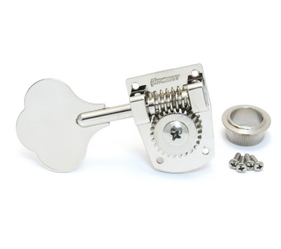 (4) Hipshot HB7 Nickel LEFTY Classic Bass Tuners Mexican Fender & Squier P/Jazz 