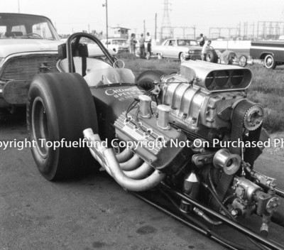 Champion Speed Shop So San Francisco Jim McLennan 8x10 Photo NHRA Dragster
