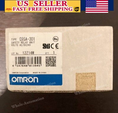 New OMRON G9SA-301 SAFETY RELAY UNIT in Box
