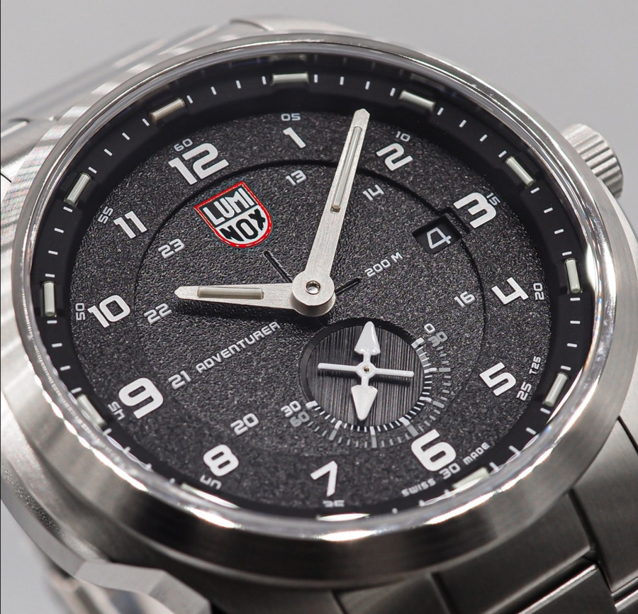 Pre-owned Luminox Xl.1762 Atacama Adventurer Sapphire Crystal Black Dial Men's Field Watch
