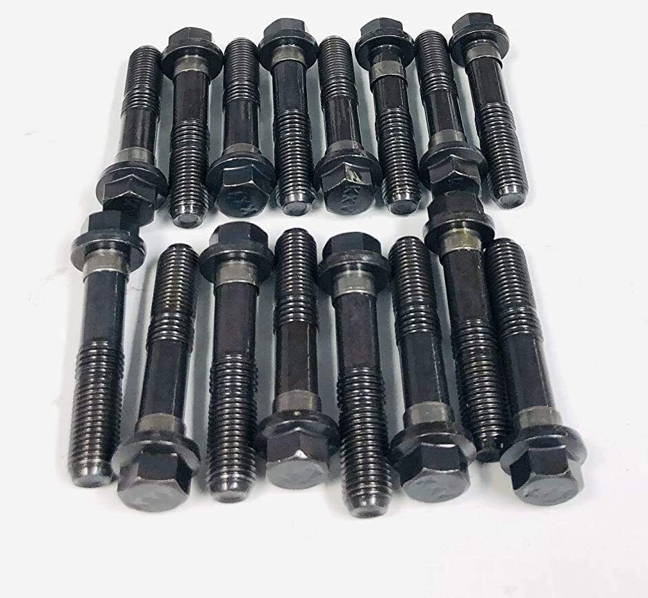 Connecting Rods Bolts Set/16 for 2005-2021 GM 4.8 5.3 5.7 6.0 6.2 LS1 LS2 LS3