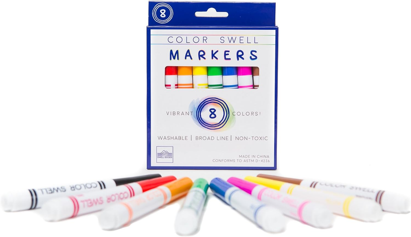 Washable Markers Bulk 4 Pack of 8 Vibrant Colors Each for Kids, Adults, Teachers