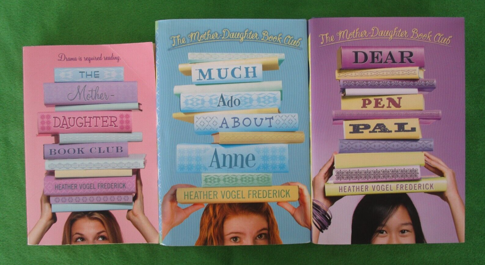 MIXED LOT THE MOTHER-DAUGHTER BOOK CLUB SERIES BY HEATHER